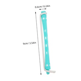 Ipetboom Hair Perm Kit 24pcs Perm Rods Plastic Hair Rollers for Women Styling Tool