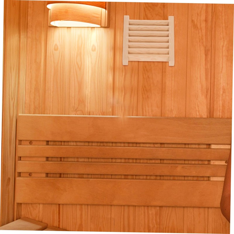 COHEALI Wooden Air Vent for Sauna Room Vent Panel for
