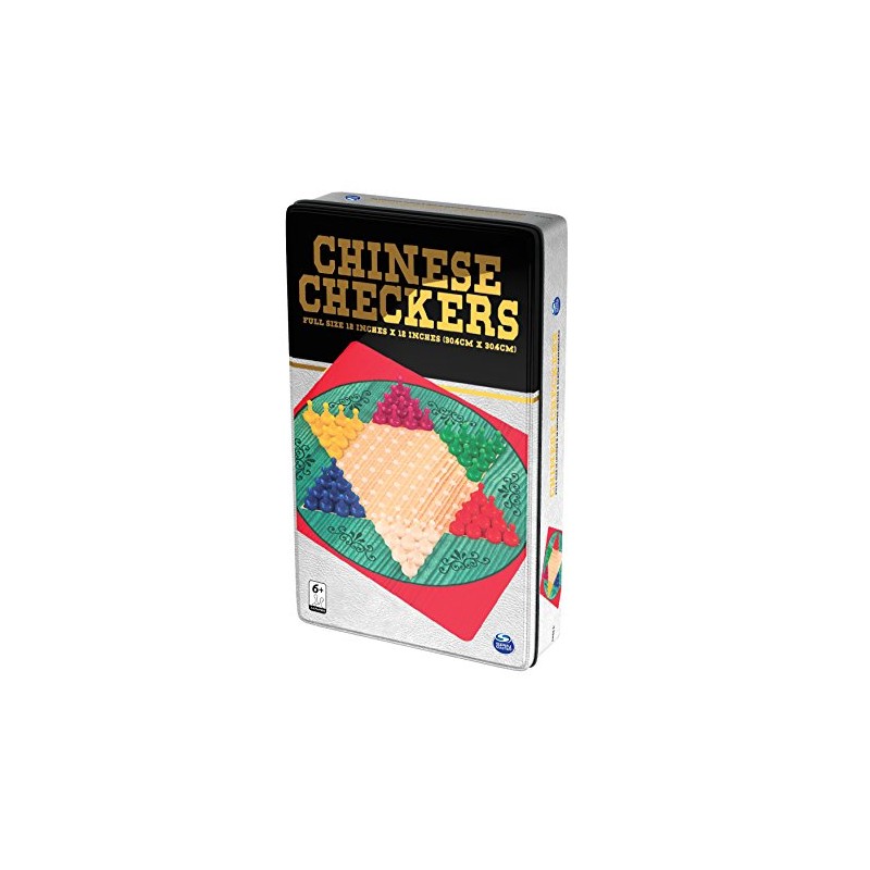 Spinmaster 6036791 "Chinese Checkers Tin Game