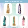 Elastic Dread Ponytail, 22 Inch Boho Braided Dreadlock Hair Extension