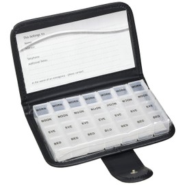 NRS Healthcare Tabtime Pill/Tablet Container Wallet