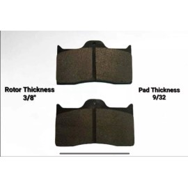 Rockwell Offroad Wilwood 150-8850K Compatible Caliper Brake Pad Set - 4 Piece