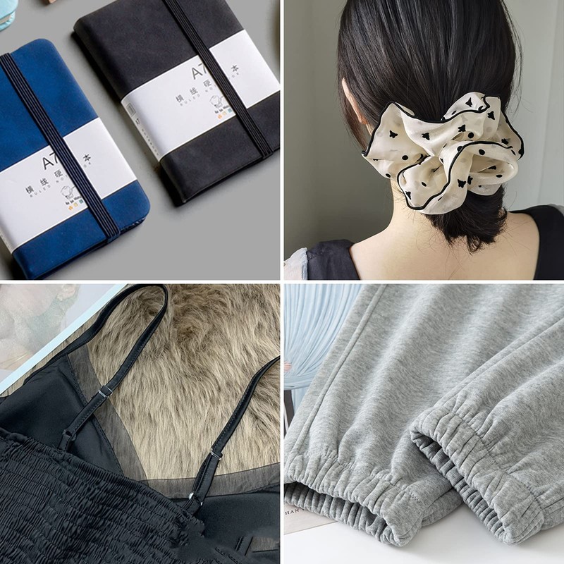 BOKFJBP Banda Elastica da 10 mm, 50 Metri di Bande