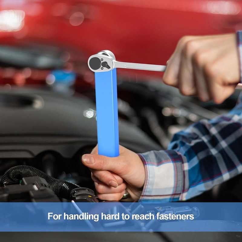 Offset Extension Wrench Set Impact Multifunctional with 1/2in 1/4in 3/8in