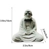 livelyfish Zen Aquarium Buddha Decorations, Buddha Statue for Home Decor,