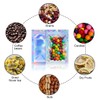 100pcs 3"X 4" Smell Proof Resealable Mylar Bags Food Storage