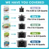 KOOC Slow Cooker Liners 10"x13" 30 count Small Size Disposable
