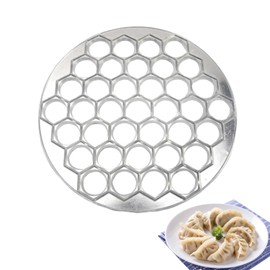 Pelmeni Mold, Russian Ravioli Maker, 37 Holes Aluminum Alloy Dumpling Mold, Kitchen Dough Press Ravioli Making Mould Dumpling Mold Maker, DIY Tools for Pasta Form, Baking Cooking Tools