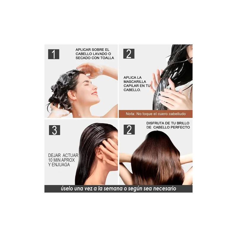 Mascarilla Iluminadora Alfaparf Para Cabello Normal 500g