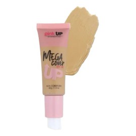 Base Líquida De Maquillaje Mega Cover Pink Up Original                                                                                                