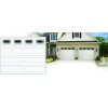 CLOPAY Prairie 510 Window Inserts /Short Panel Garage Door White