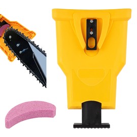 Universal Chainsaw Sharpener, Chainsaw Sharpener, Portable Chainsaw Tooth Sharpener for Chainsaws, Quick Chainsaw Sharpening Set with 5 Sharpening Stones