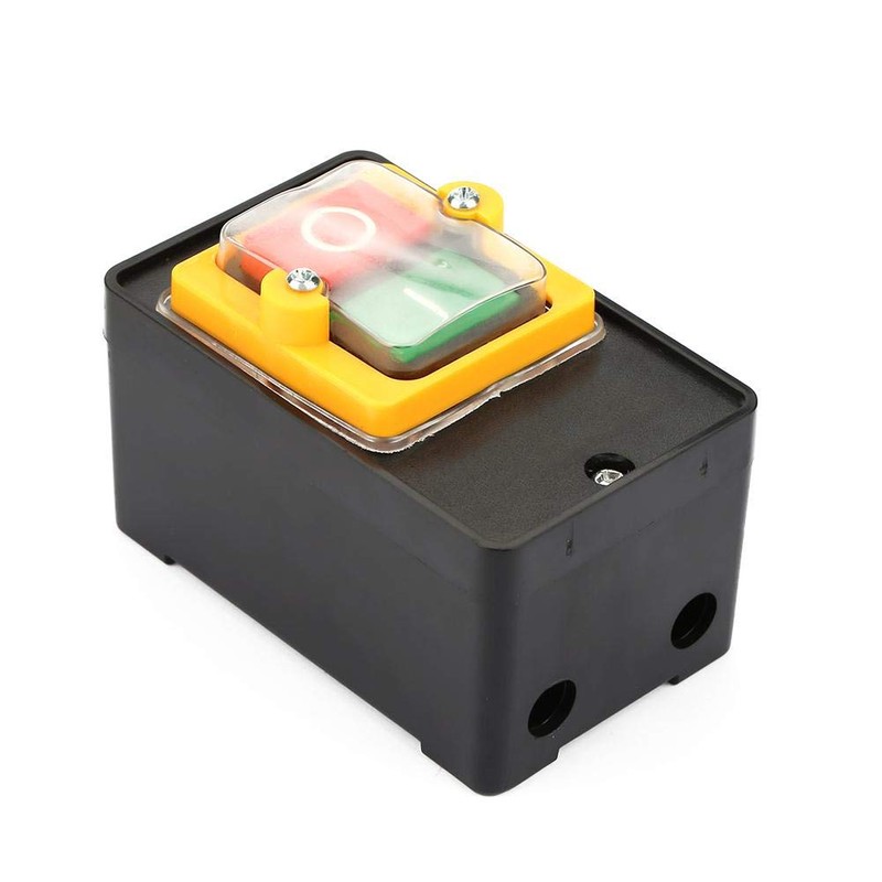 Botón pulsador, AC220V / 380V 10A Interruptor de botón de
