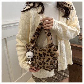 NZYDGXSY Cheetah Leopard Print Tote Bag, Leopard Print Crossbody Bag (12)