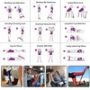 Hudizz Premium Resistance Bands Set of 5 – Durable Exercise