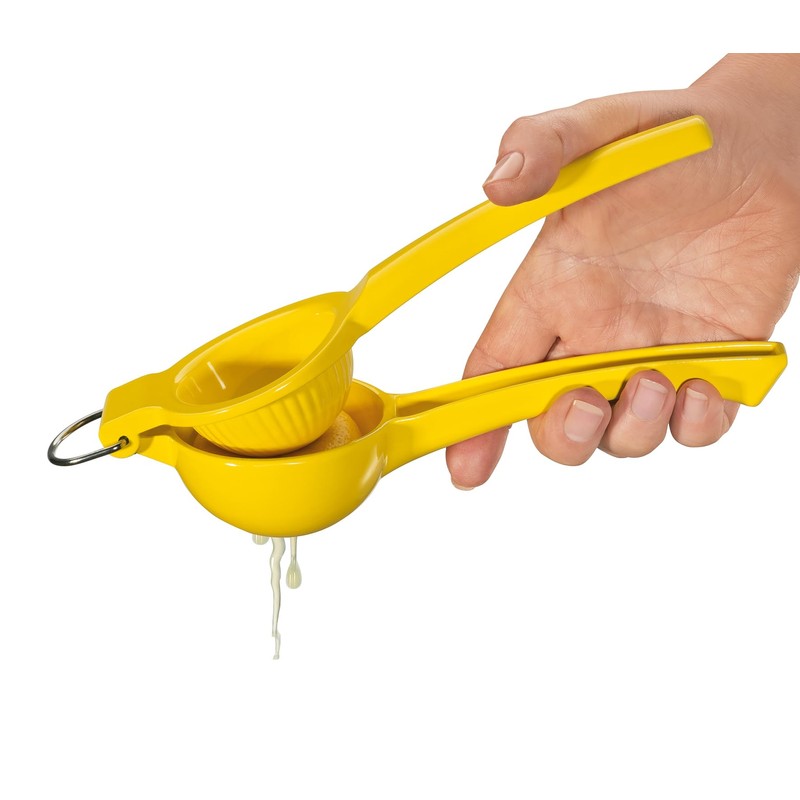 Cilio Limona_KP0000293418 Lemon Squeezer Steel Yellow