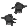 Microshift Mezzo Right Thumb-Tap Shifter, 7-Speed, Optical Gear Indicator, Shimano