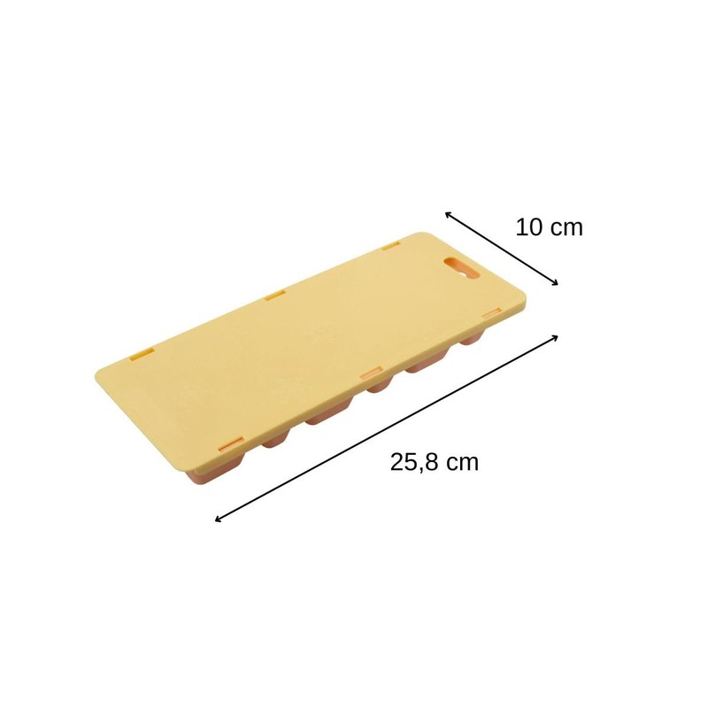 Fackelmann 17045 Ice Cube Tray with Lid, Ice Tray, Ice