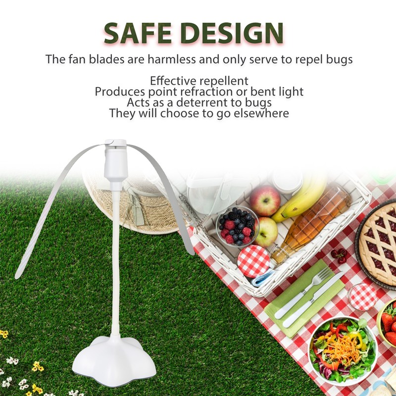 Bugs Repellent Fan Multifunction Chemical Free Safe Efficient Portable Automatic