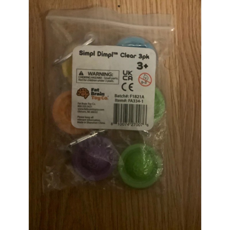 Fat Brain Toy 3*Fat Brain Toys Simpl Dimpl Simple Dimple,