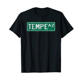 Retro Style Tempe AZ Street Sign T-Shirt
