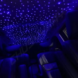 CHUSYYRAY 300pcs RGB Fiber Optic Car Headliner Star LIGHTS KIT FOR DODGE For Honda Accord