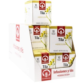 Carmencita Linden Flower Tea Pack of 10 individual tea bags