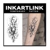 INKARTLINK Tattoo Tech, 2 Sheets Large Semi Permanent Tattoo, Adult