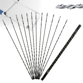 12 Pieces Scroll Saw Blades With Spiral Teeth for Wood Metal Plastic Cutting Sawing Carve, Fine Fretsaw Blades for Precise Cutting of Straight or Curved Contours, Professional Jewelry Making Kit (#2)