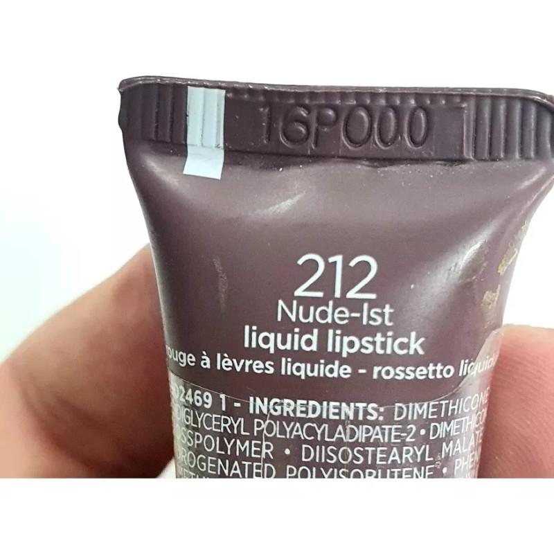 L'Oréal Labial Infallible Lip Paint Matte Loreal 212 Nude Ist
