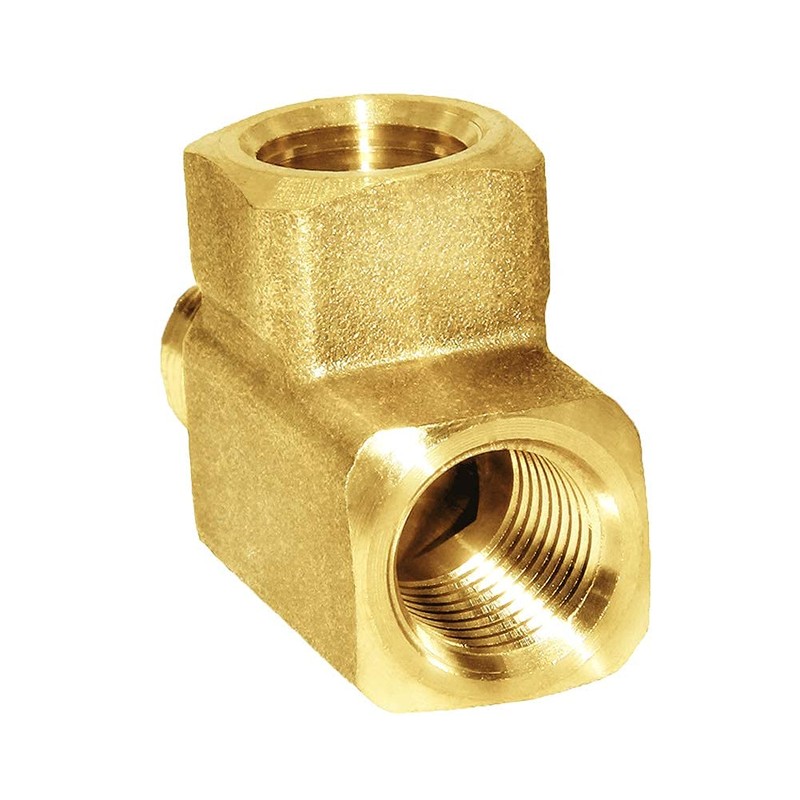 Joywayus Brass Pipe Fitting Barstock Street Tee T 3 way