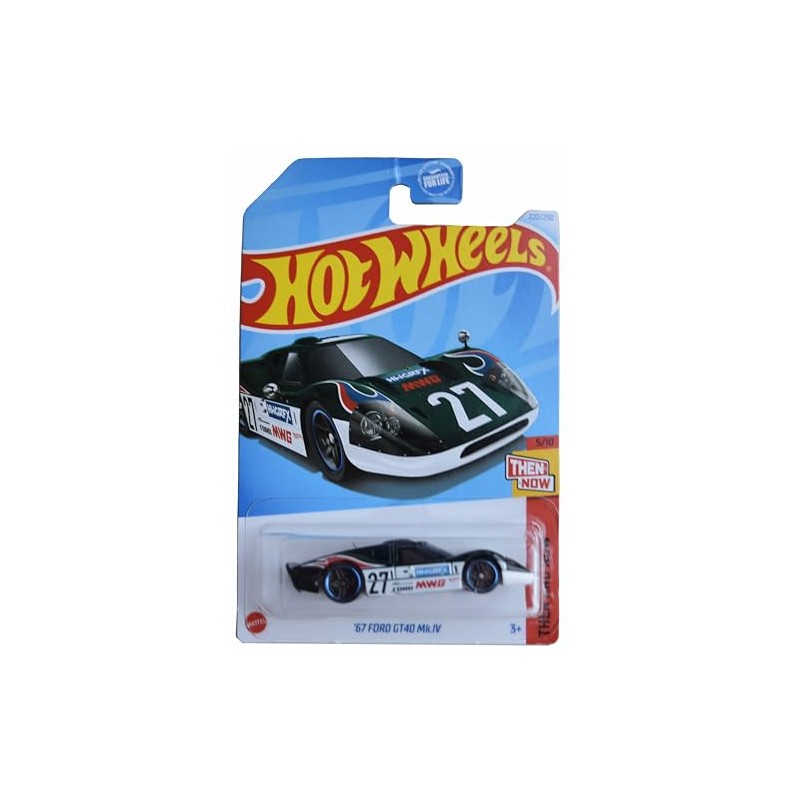 Hot Wheels '67 Ford GT40 Mk.IV, Then and Now 5/10