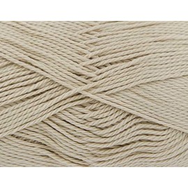 King Cole Cottonsoft DK 100% Cotton Knitting Weaving Garments Superbly Soft Yarn 1 Ball - 100g Ball 210 Metres, 229 Yards - 742 - Oyster