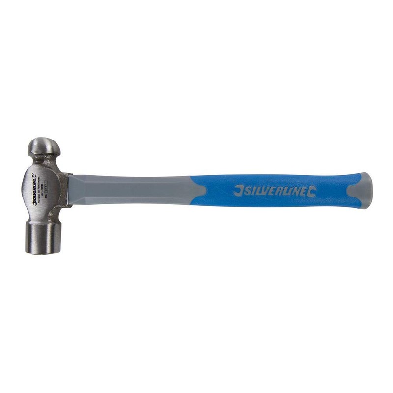 Silverline 793789 Fibreglass Ball Pein Hammer, 8 oz