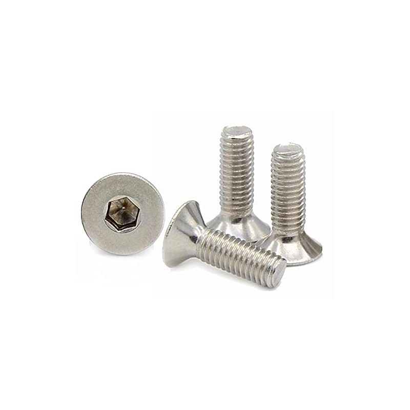 M6 (6mm x 14mm Inc Head) Hex Socket Countersunk Machine