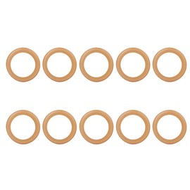 10 Piezas Cilindro Anillo de Goma Accesorios de Bomba Anillos de Pistón de Bomba Tamaño Aproximado 68 48 1Mm Para 1100W Compresor de Aire Silencioso Sin Aceite