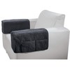 Erwin Müller Armrest Protectors Pack of 2 Anthracite Size 50