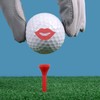 Operitacx Golf Ball Stamp with Kiss Mark, Golf Accessories, Lightweight