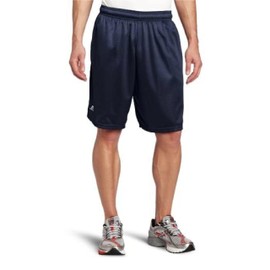 Russell Athletic Men's Mesh Short with Pockets, Navy, Medium