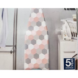 Whitmor Padded Ironing Board Cover &Pad (for 54" boards) MULTICOLOR HONEYCOMBS, Whitmor