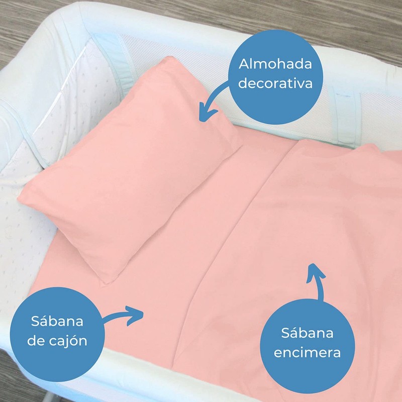 Wishes by Nap Juego de Sábanas para Colecho ó Moisés