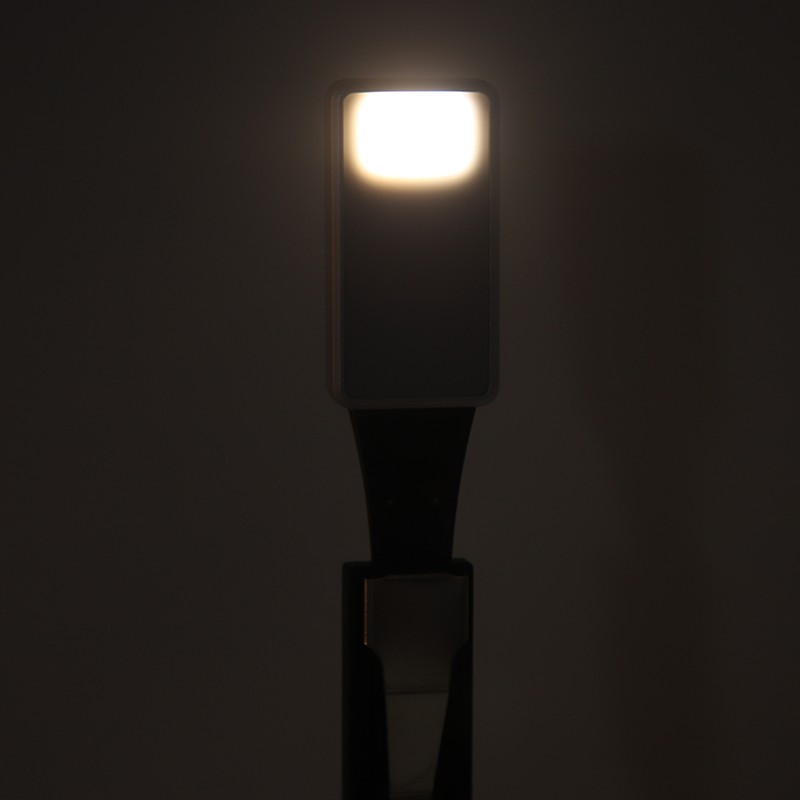Portable Rechargeable Reading Light Magnetic Clip On Book Light for
