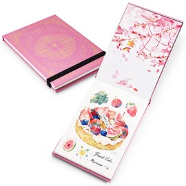 Paul Rubens Watercolour Paper, Hot Pressed Watercolour Journal, 50% Cotton, 140 lb/300 g/m², 20 Sheets 7.6 inches x 5.3 inches, Travel Art Diary for Beginners and Artists