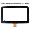 Aramox Auto Touchscreen Glas, K40005A29F 7 Zoll Touchscreen Display Glas