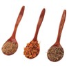 Environmentally-friendly tableware, soup spoons, coffee / tea / honey natural