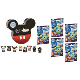 Wikkeez Collectors Tin (inc. 8 Special Edition figures) Plus 5 x Collectable Foil/Blind Bags (Each bag contains 2 figures)