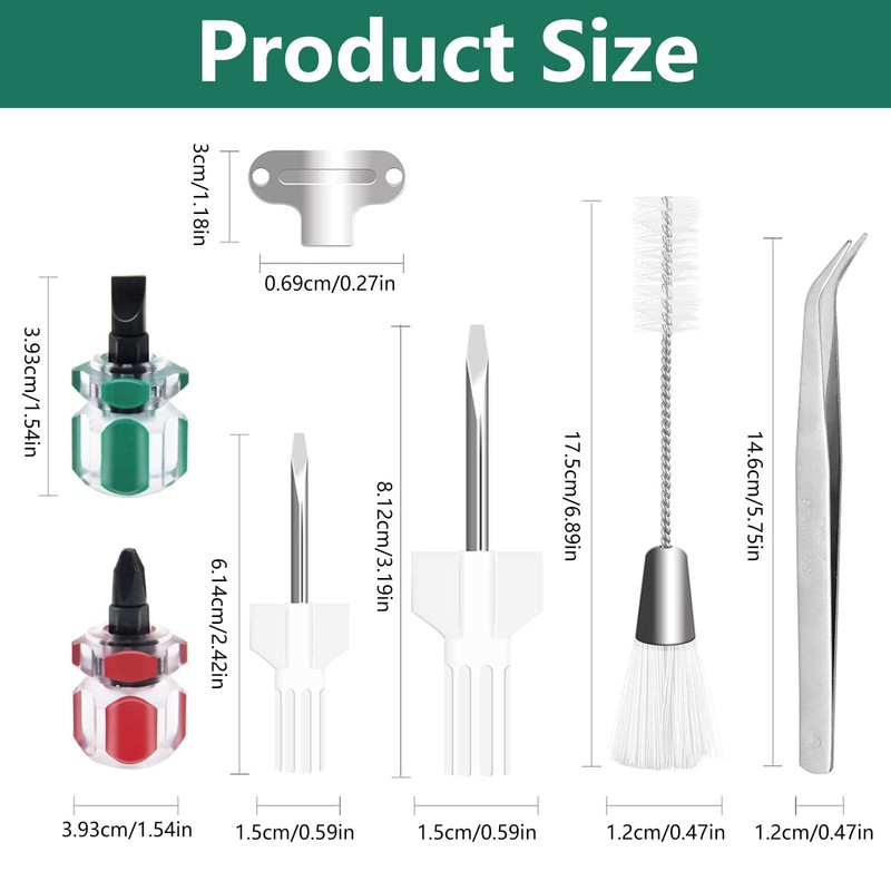 HARY 7 PCS Sewing Machine Cleaning Kit Sewing Machine Cleaning