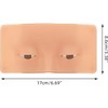 Práctica de Maquillaje Cara Ojos de Silicona para Práctica de