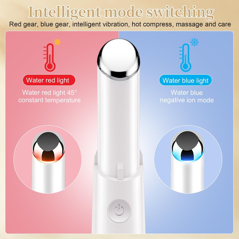 Eye Massager, Eye Care Device with Vibration and Heat, 3