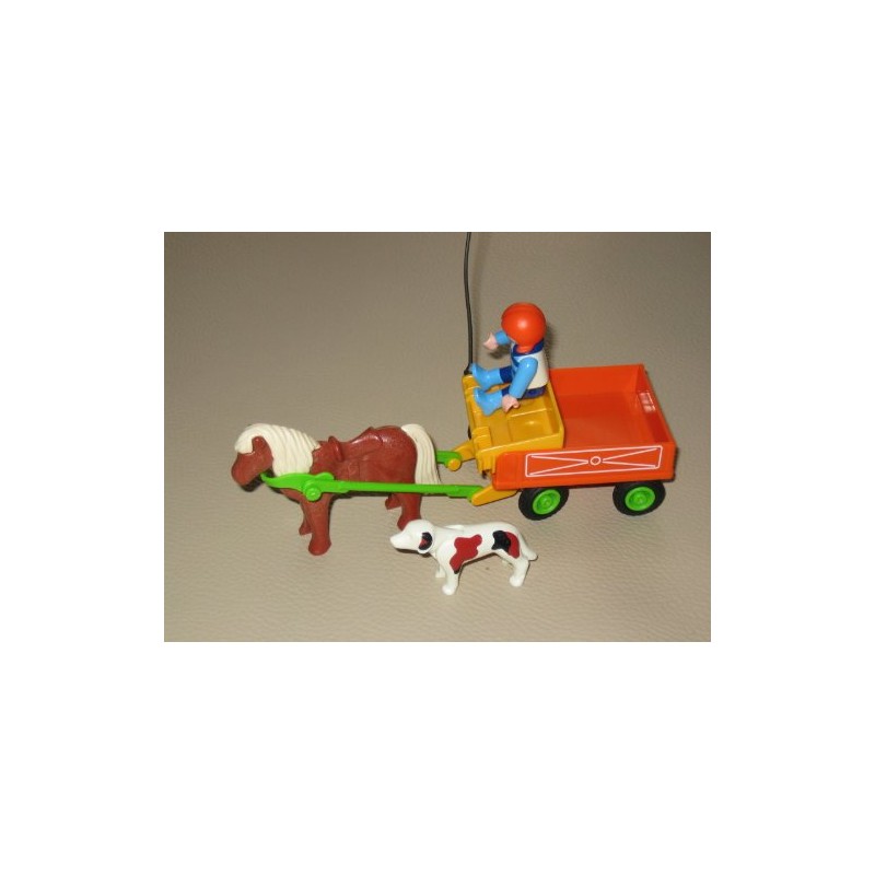 PLAYMOBIL 3118 - Kinder-Ponywagen